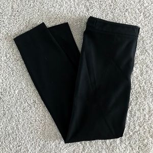 VINCE Black Stretch Saddle Stitch Legging Pants 10